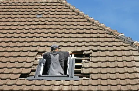 Pose de velux - Elnes